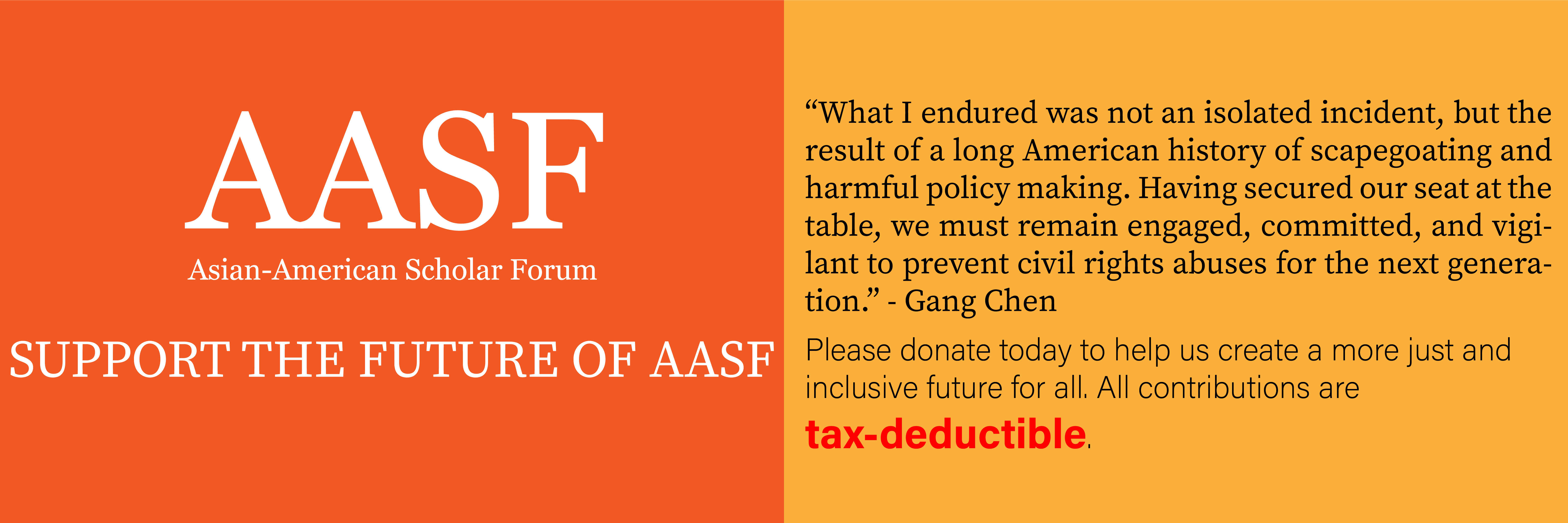 Asian American Scholar Forum