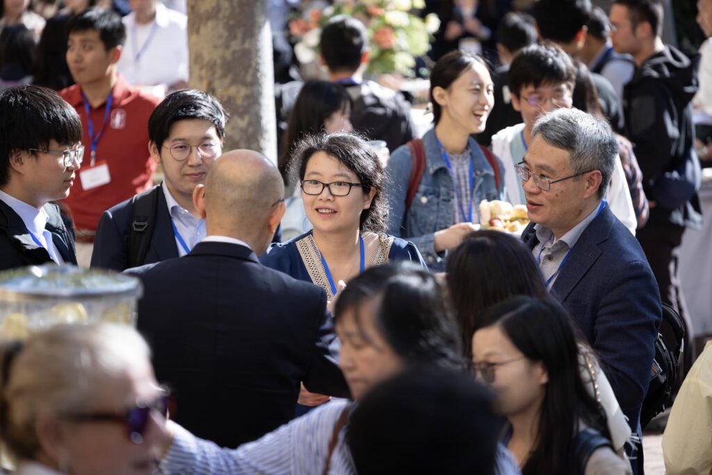 during a reception and gala after the Asian American Pioneer Medal Symposium and Ceremony at Stanford Memorial Auditorium on Saturday, July 27, 2024, in Stanford, Calif. (Photo by Jim Gensheimer)