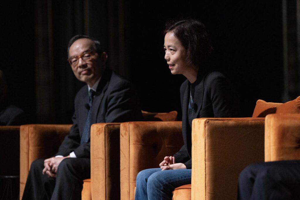 during the Asian American Pioneer Medal Symposium and Ceremony at Stanford Memorial Auditorium on Saturday, July 27, 2024, in Stanford, Calif. (Photo by Jim Gensheimer)