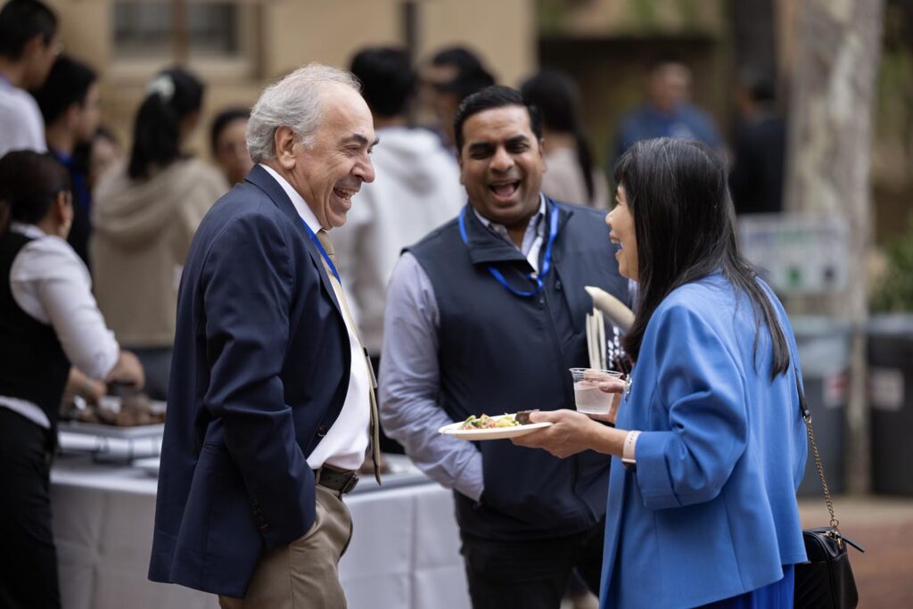 during the Asian American Pioneer Medal Symposium and Ceremony at Stanford Memorial Auditorium on Saturday, July 27, 2024, in Stanford, Calif. (Photo by Jim Gensheimer)
