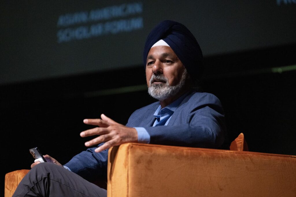 during the Asian American Pioneer Medal Symposium and Ceremony at Stanford Memorial Auditorium on Saturday, July 27, 2024, in Stanford, Calif. (Photo by Jim Gensheimer)