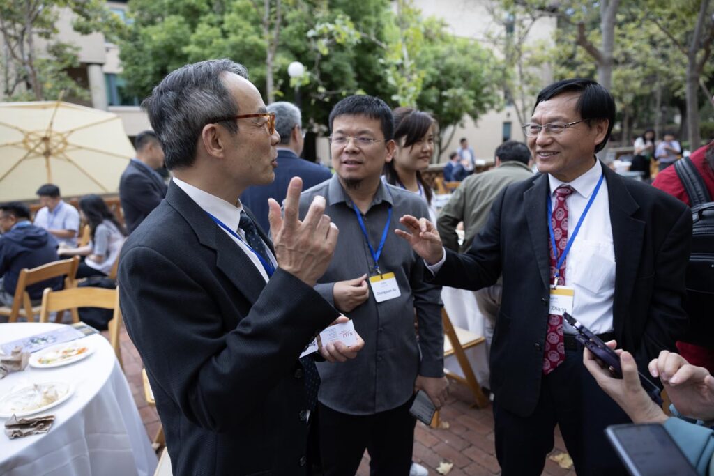 during the Asian American Pioneer Medal Symposium and Ceremony at Stanford Memorial Auditorium on Saturday, July 27, 2024, in Stanford, Calif. (Photo by Jim Gensheimer)