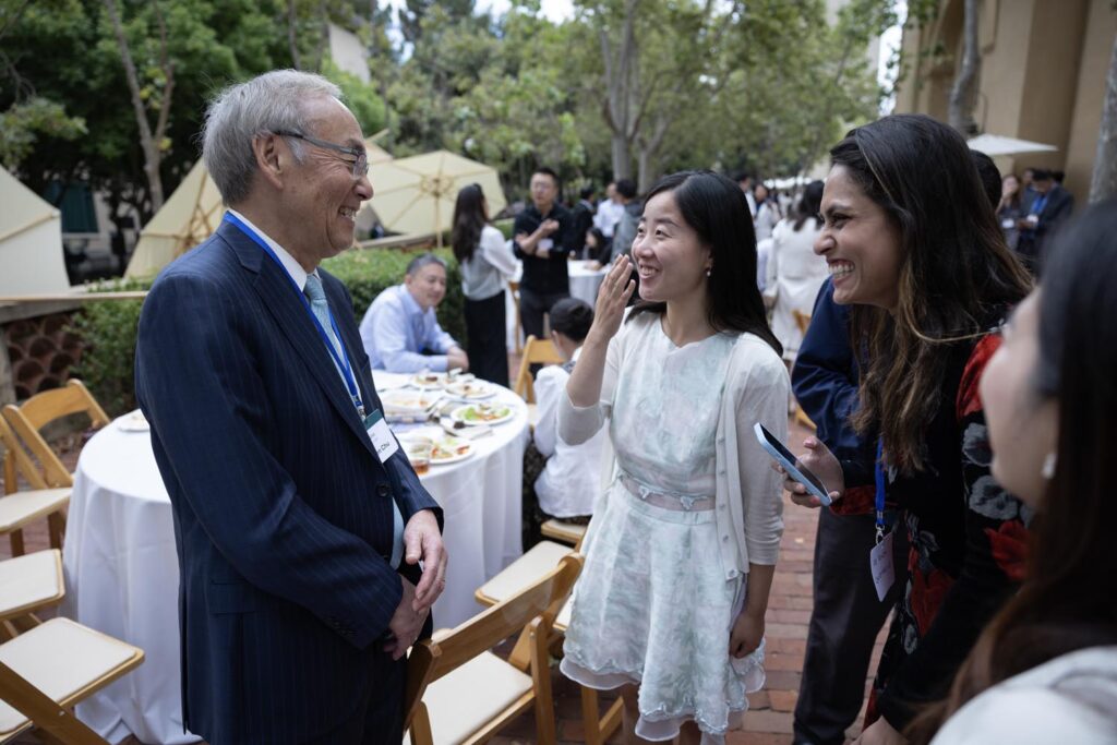 during the Asian American Pioneer Medal Symposium and Ceremony at Stanford Memorial Auditorium on Saturday, July 27, 2024, in Stanford, Calif. (Photo by Jim Gensheimer)