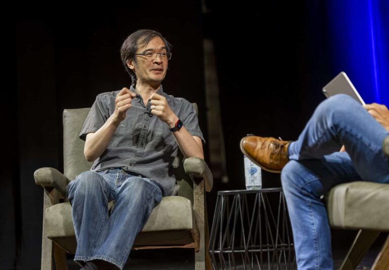 Fields Medalist Terence Tao, Professor at UCLA, during his keynote fireside chat