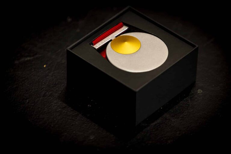 The Asian American Pioneer Medal presented at the 2026 Pioneer Medal Ceremony